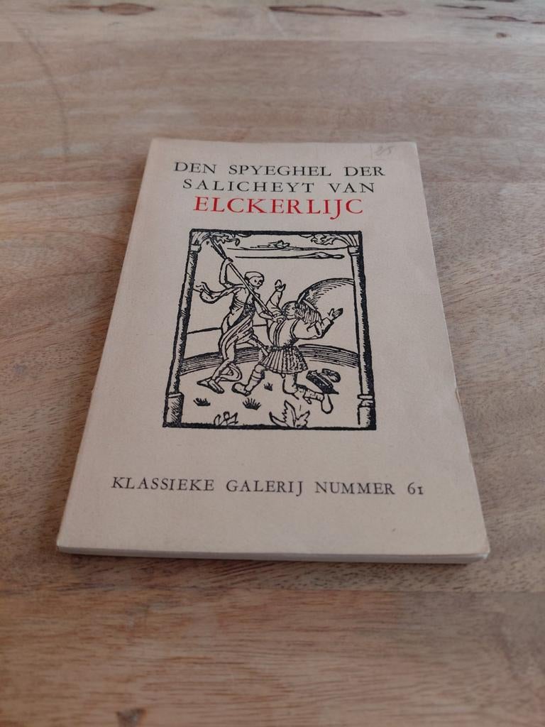 Elckerlijc, Boeken, Ophalen of Verzenden