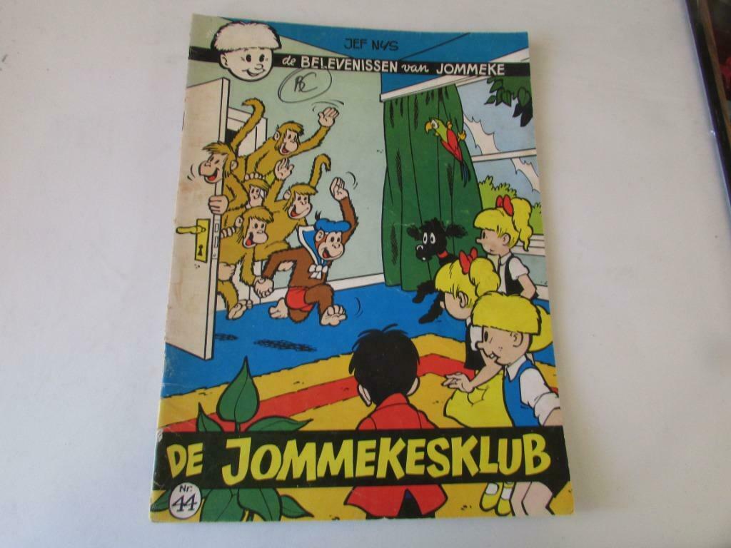 Jommeke, de Jommekesklub, Verzenden, Eén stripboek, Gelezen, Jef Nys