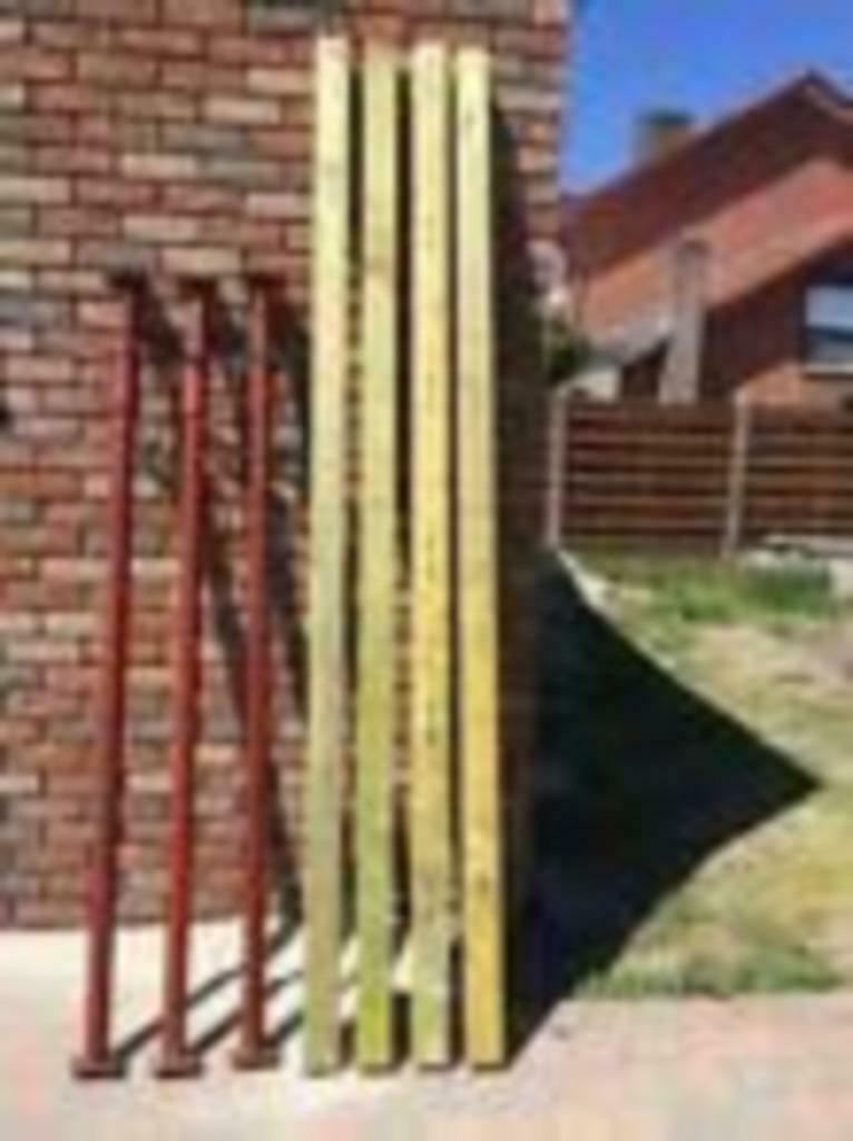 metselprofiel in gelamelleerd hout, Doe-het-zelf en Bouw, Overige typen, Ophalen of Verzenden, Zo goed als nieuw, 50 mm of meer