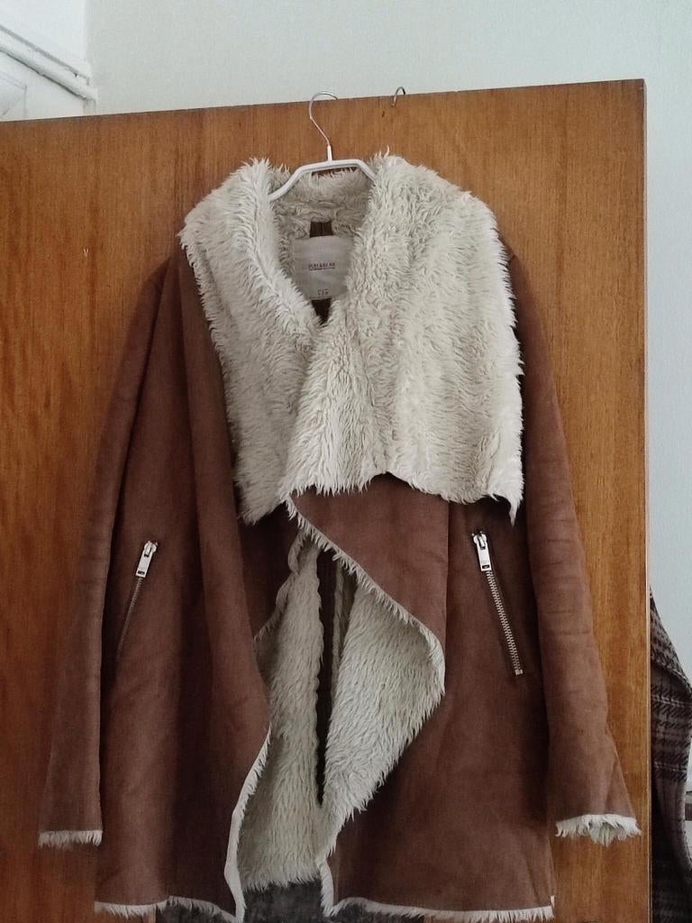 Veste chaude taille L, Vêtements | Femmes, Vestes | Hiver, Taille 42/44 (L), Enlèvement ou Envoi, Brun, Pull & Bear