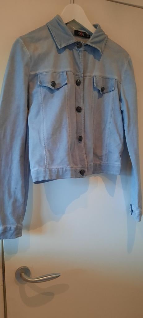Zachte jeans blazer, Kleding | Dames, Maat 38/40 (M), Blauw, Enjoy, Ophalen of Verzenden