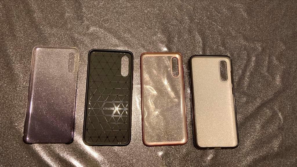 Samsung A70 hoesjes, Zo goed als nieuw, Overige modellen, Frontje of Cover