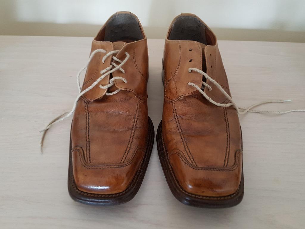 chaussure en cuir pour homme taille 42, Enlèvement ou Envoi, Comme neuf, Brun, Centro Strada