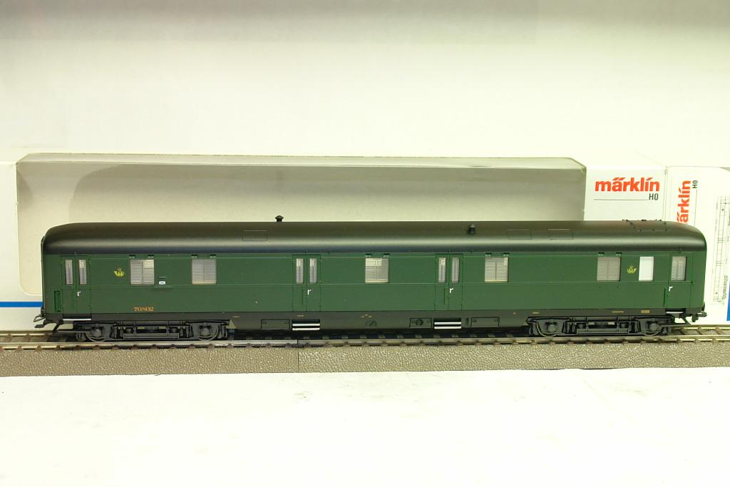 MARKLIN 43268 POSTALE SNCB NMBS EPOQUE VAPEUR HO, Neuf, Enlèvement ou Envoi, Wagon, Courant continu ou Courant alternatif