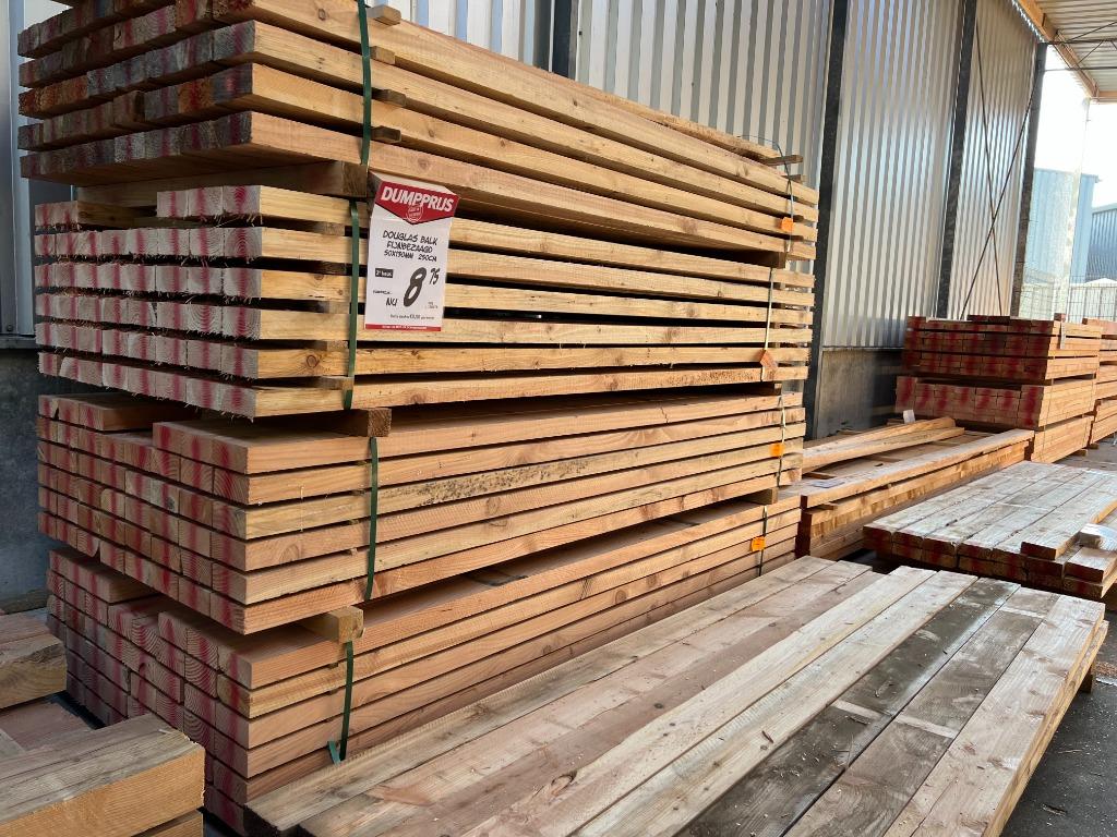 Douglas | palen | douglas balken | balk | paal | 2e KEUS