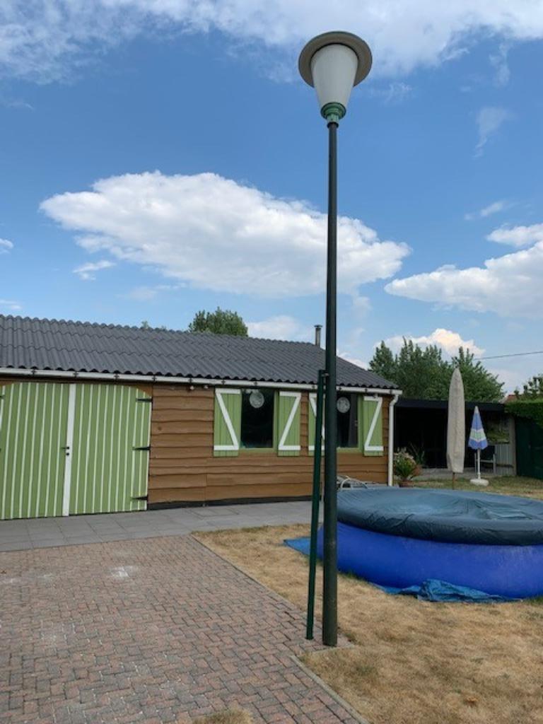 Tuinlamp/lantaarn, Ophalen, Gebruikt