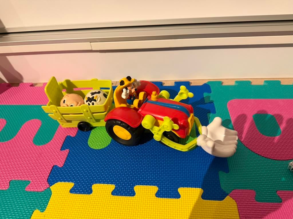 Mickey-tractor, Ophalen, Zo goed als nieuw