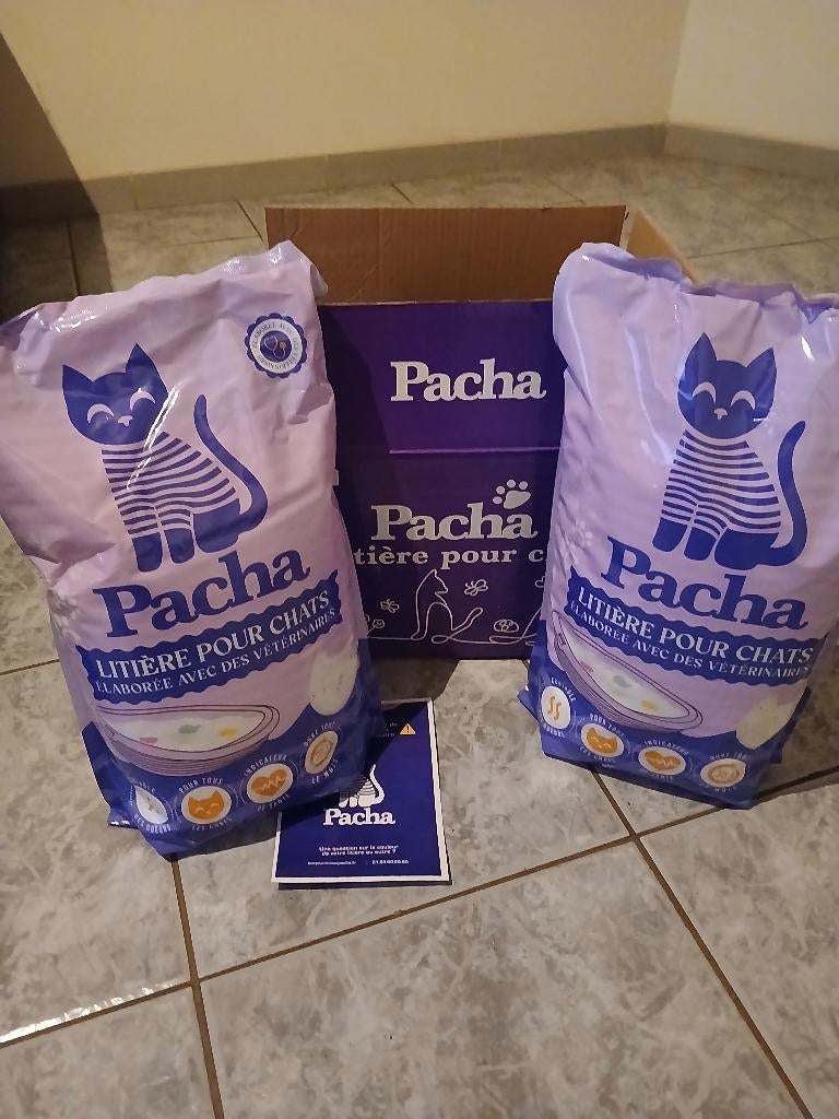 Remplissage de sable pour chat Pacha, Animaux & Accessoires, Bacs à litière, Enlèvement, Autonettoyant, Neuf, Fermé