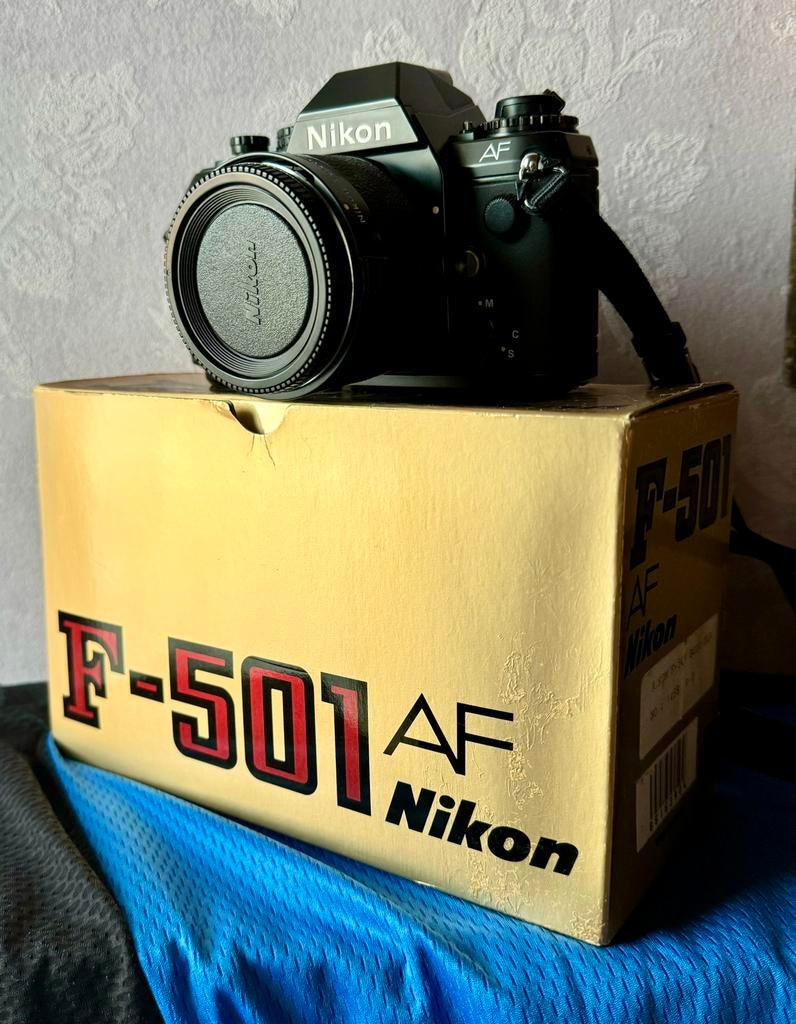 Nikon analoge AF body F501, Ophalen, Gebruikt, Nikon