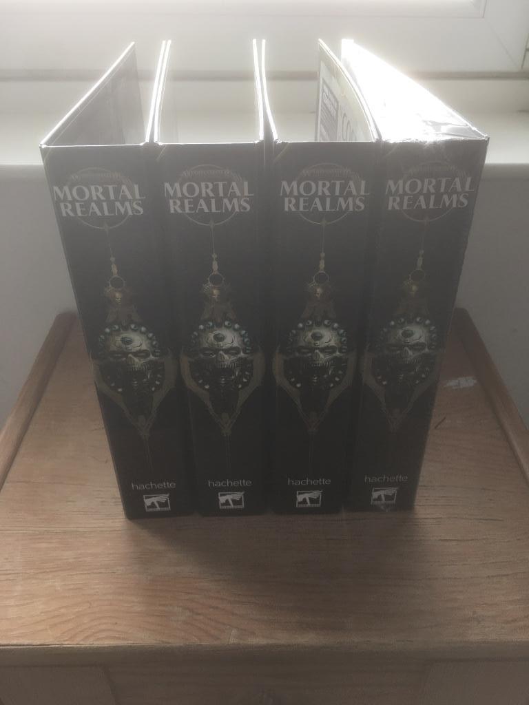 Lot de 4 classeurs Hachette Mortal Realms neufs pour AoS, Enlèvement ou Envoi, Neuf, Warhammer, Accessoires