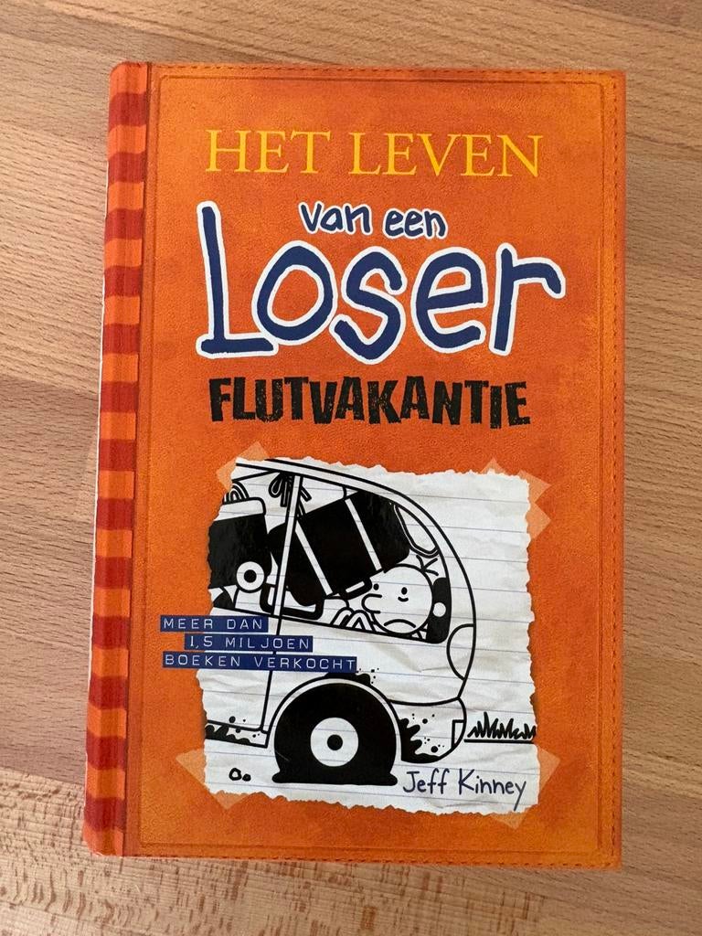 Jeff Kinney - Flutvakantie (Het leven van een loser), Jeff Kinney, Ophalen of Verzenden, Zo goed als nieuw, Fictie