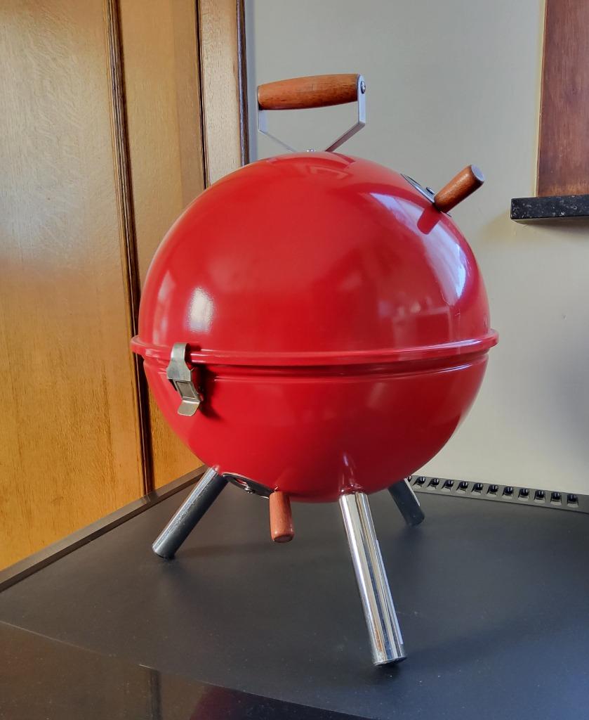 Barbecue / leuke rode barbecue, Ophalen of Verzenden, Zo goed als nieuw