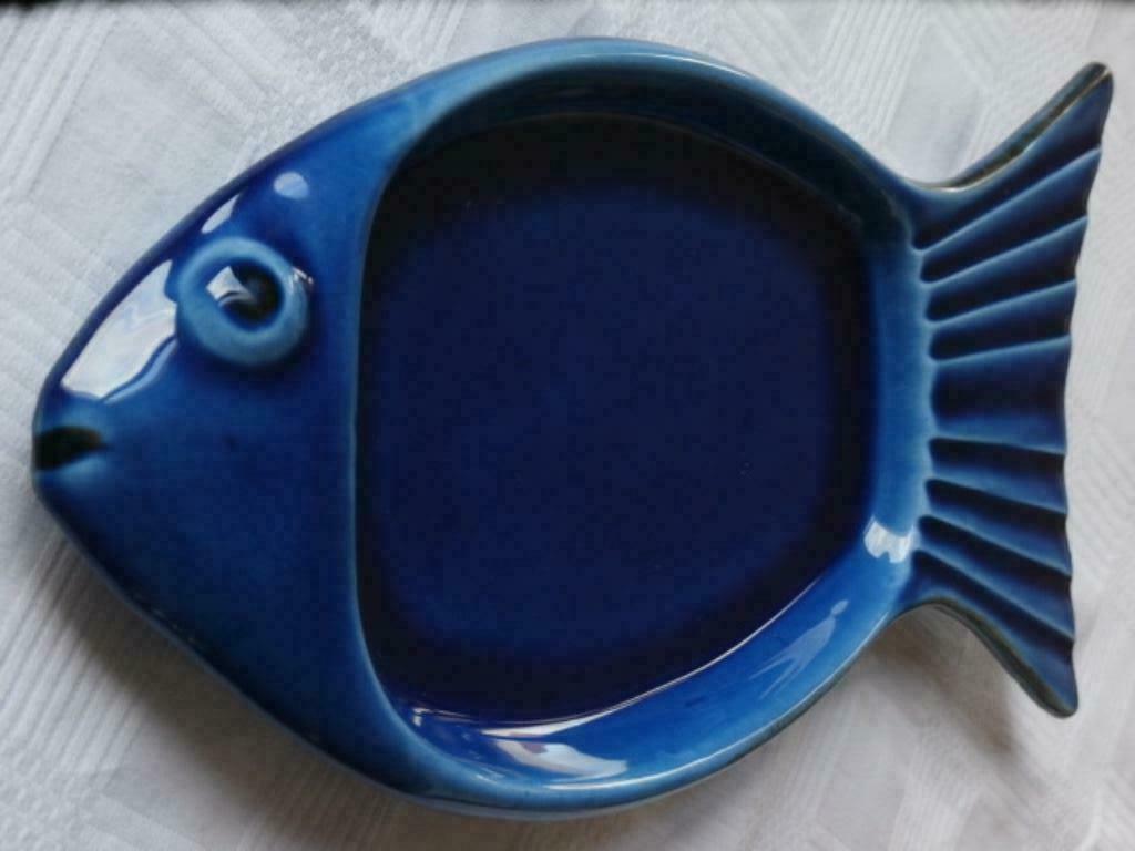 Bol vintage - Poisson en céramique émaillée, Antiquités & Art, Antiquités | Céramique & Poterie, Enlèvement ou Envoi