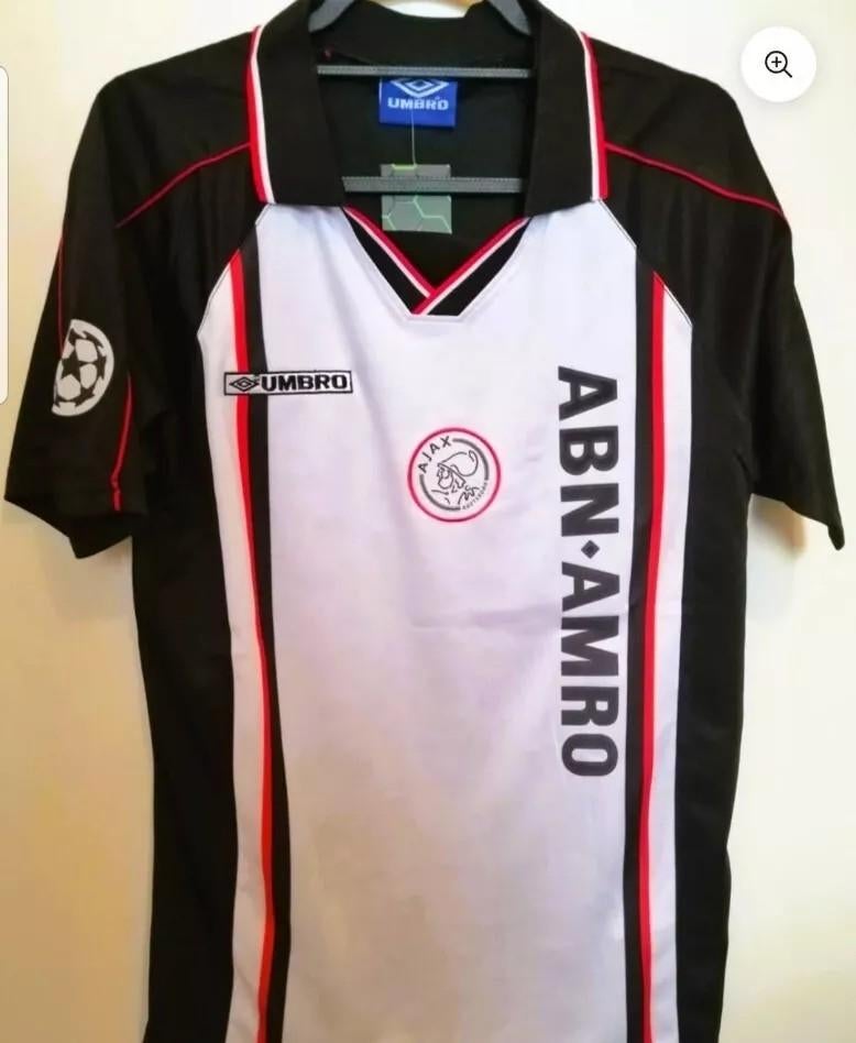 Ajax Jari Litmanen Voetbal Uitshirt Origineel 1998, Enlèvement ou Envoi, Comme neuf