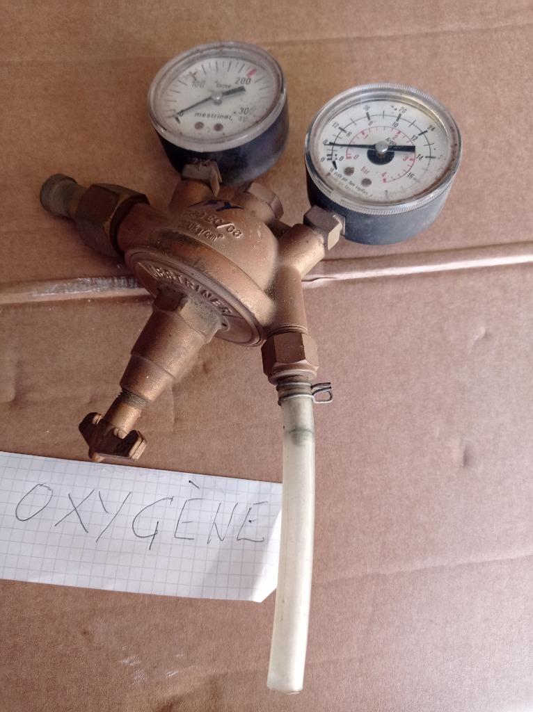 manomètre  oxygène pour soudage, Bricolage & Construction, Enlèvement, Utilisé, Autres types