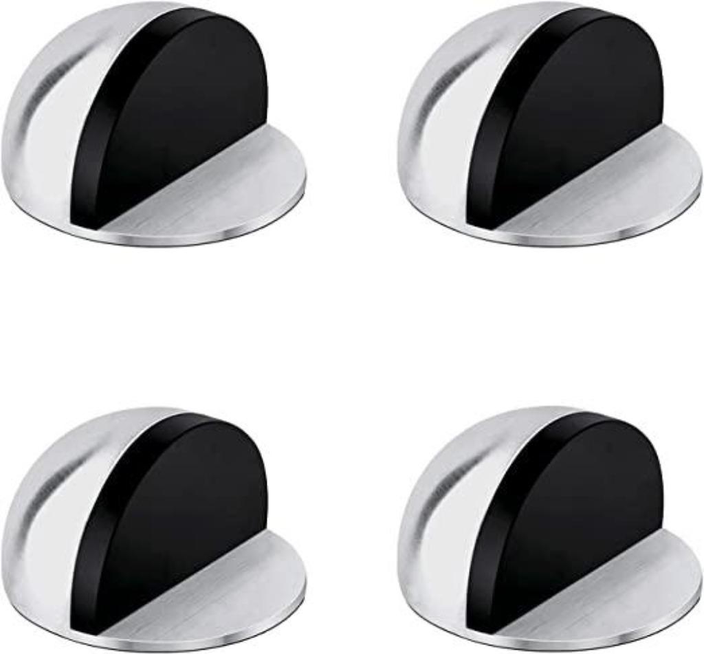 Arrêt de porte chrome & caoutchouc 4 pieces❗🤗👌🎁👌, Enlèvement ou Envoi, Neuf, Intérieur