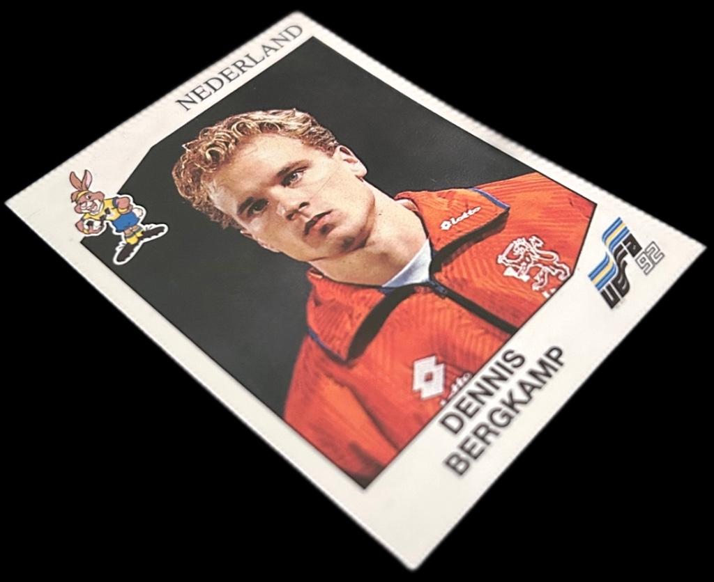 Panini Euro 92 Dennis Bergkamp # 133 Europa 1992 EK, Collections, Envoi, Neuf