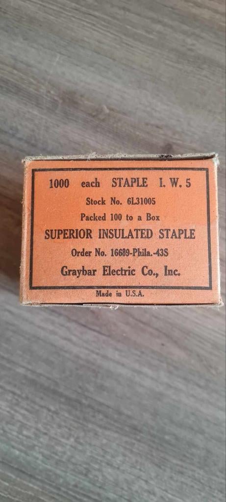 boîte crampons téléphonique, US 2WW, Verzenden