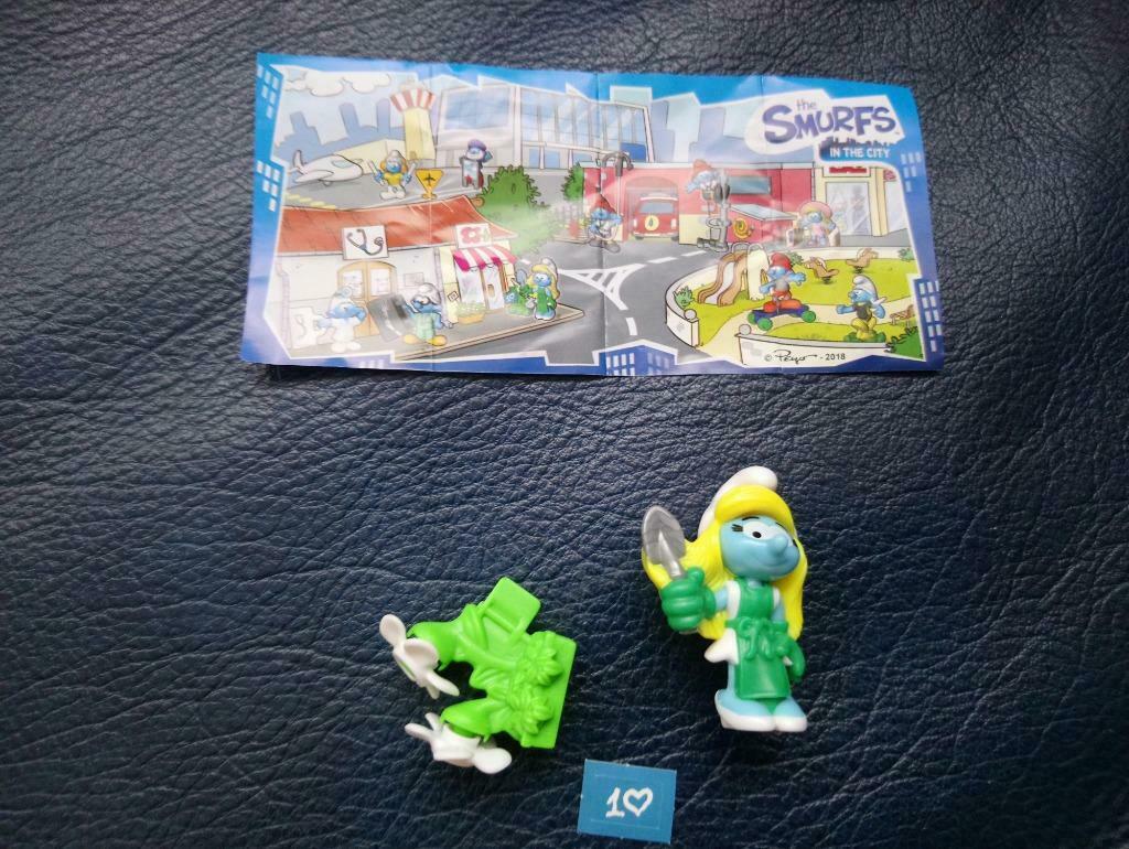 Kinder city schtroumpf EN401 2018-2019, Collections, Enlèvement ou Envoi, Neuf, Autres Schtroumpfs, Poupée, Figurine ou Peluche