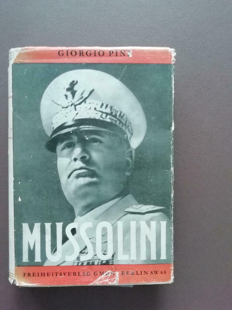 Mussolini. Auteur Giorgio Pini 1940, Ophalen of Verzenden, Gelezen