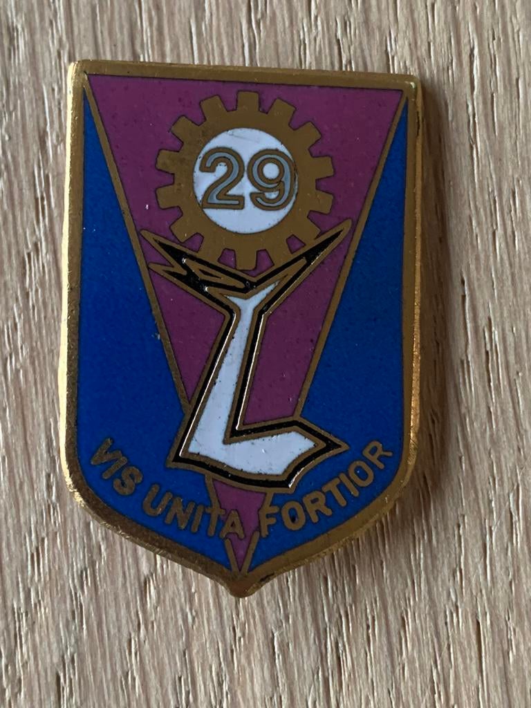 Borsthanger 29ste Bn logistiek, Verzamelen, Militaria | Algemeen, Verzenden