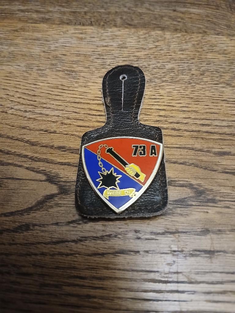 Breloque 73 regiment d'artillerie 73A, Collections, Objets militaires | Général, Envoi, Armée de terre, Emblème ou Badge