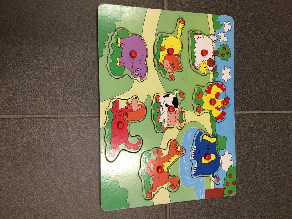 Houten legpuzzels, Ophalen of Verzenden, Zo goed als nieuw