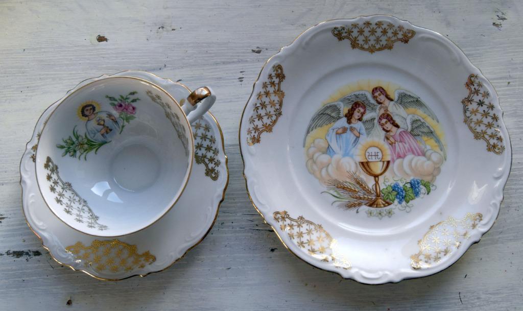 Service de communion en porcelaine de Bavière, Antiquités & Art, Antiquités | Porcelaine, Enlèvement ou Envoi