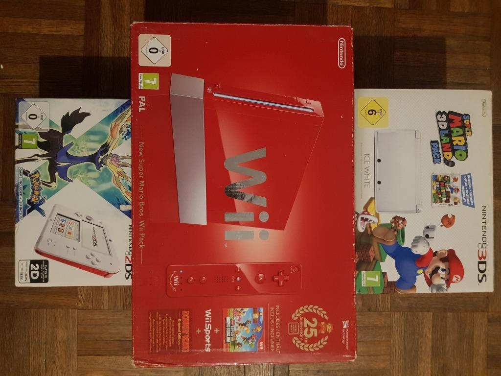 3DS/Wii/2DS lege dozen, Games en Spelcomputers, Ophalen, Zo goed als nieuw, Blauw, 2DS