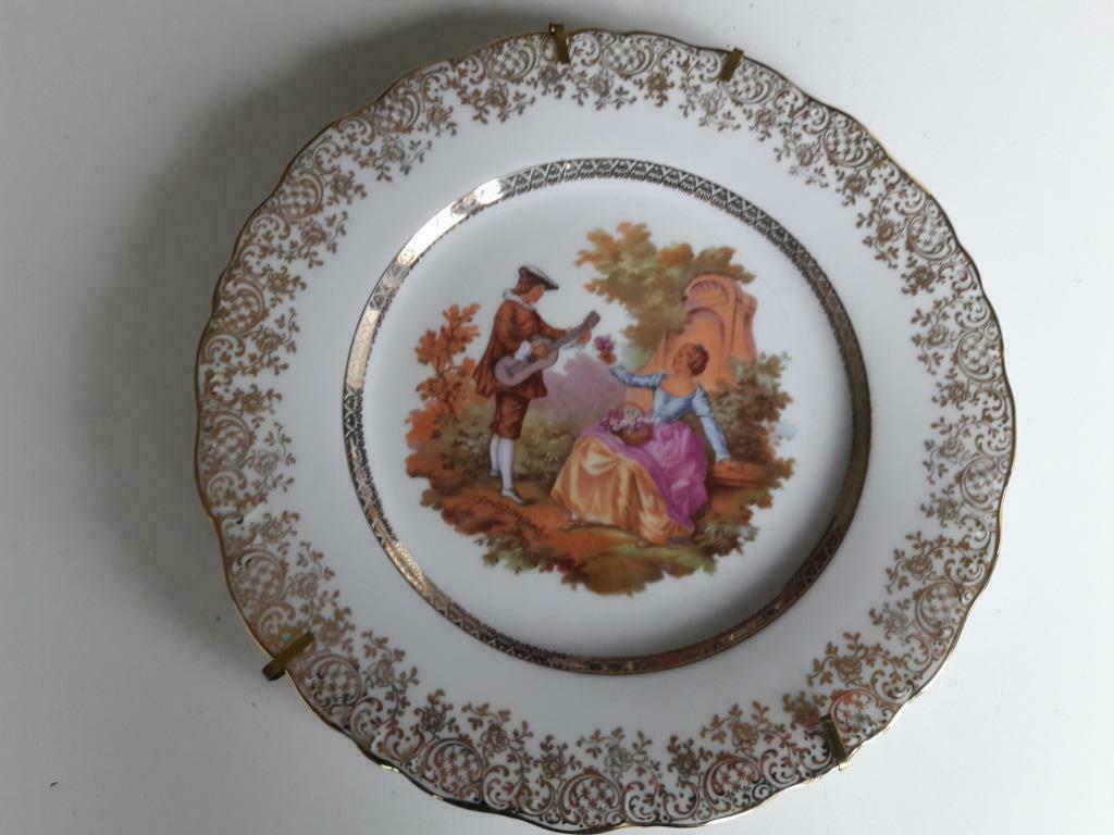 Assiette Porcelaine Limoges Fragonard, Antiquités & Art, Enlèvement ou Envoi