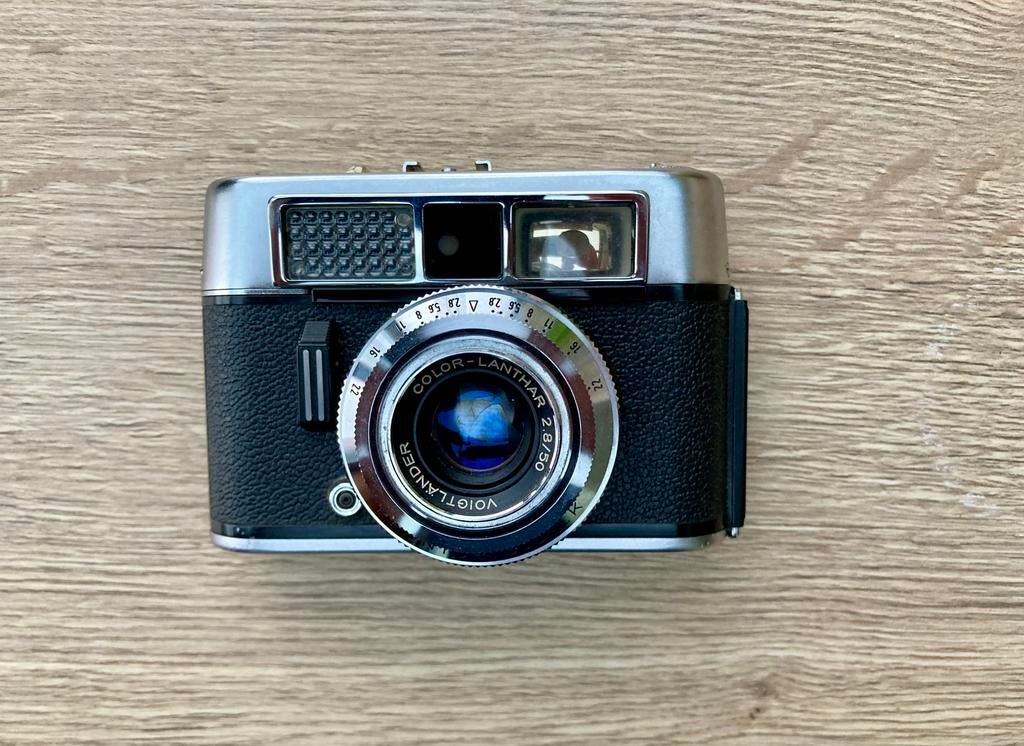 Fotocamera Voigtlander, Ophalen, Gebruikt