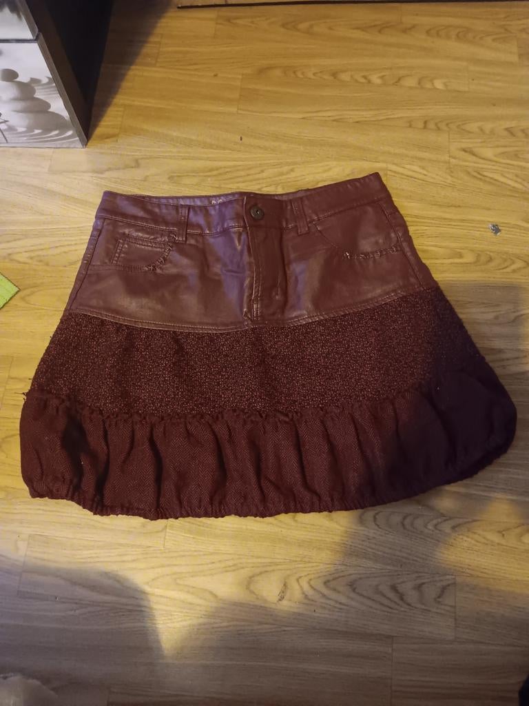 Jupe bordeaux Desigual, Taille 42/44 (L), Enlèvement ou Envoi, Autres couleurs, Comme neuf