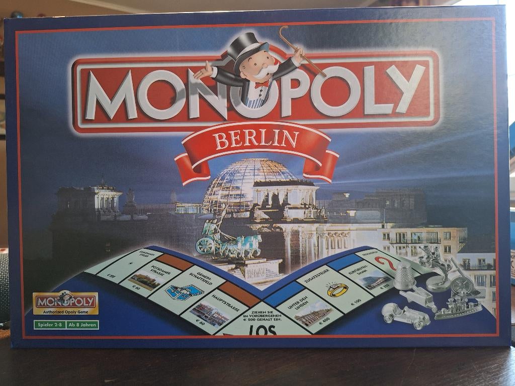 MONOPOLY BERLIN, Cinq joueurs ou plus, Enlèvement ou Envoi, Comme neuf, WINING MOVE