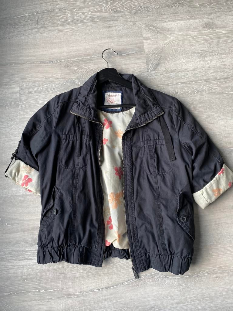 Zomerjasje L, Kleding | Dames, Zwart, Maat 42/44 (L), Zo goed als nieuw, Bershka
