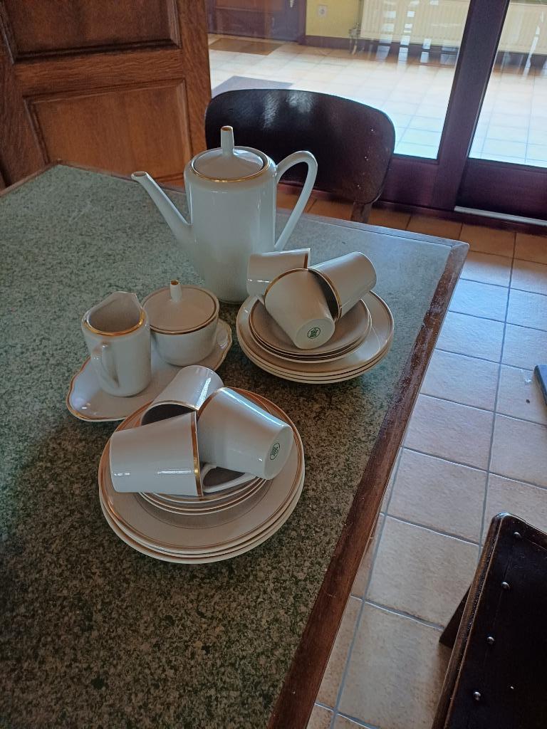koffieservies, Ophalen, Zo goed als nieuw, Porselein