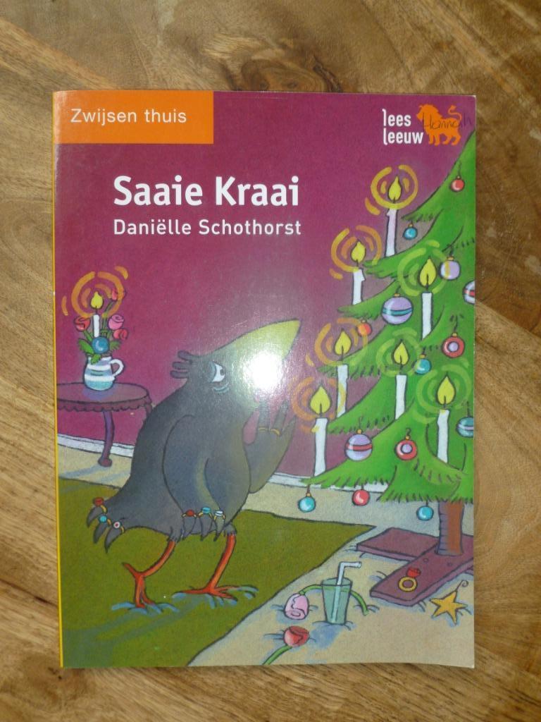 Leesboek 'Saaie Kraai' en 'Bultje in de Sneeuw' / Leesleeuw, Boeken, Ophalen, Gelezen