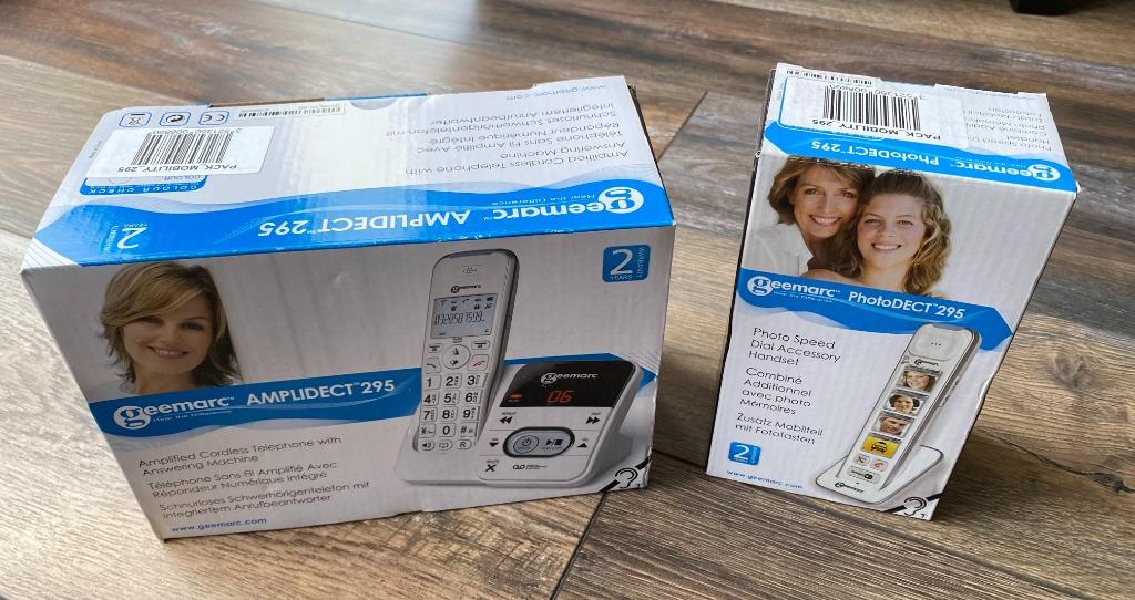 Duo de Téléphones sans fil avec répondeur - NEUF!!!, Neuf, 2 combinés, À Faible Émission d'Ondes
