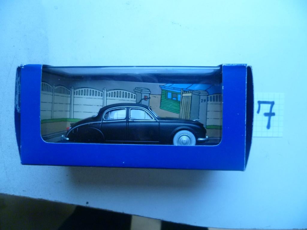voiture tintin " la Jaguar" N067, Enlèvement, Tintin, Neuf