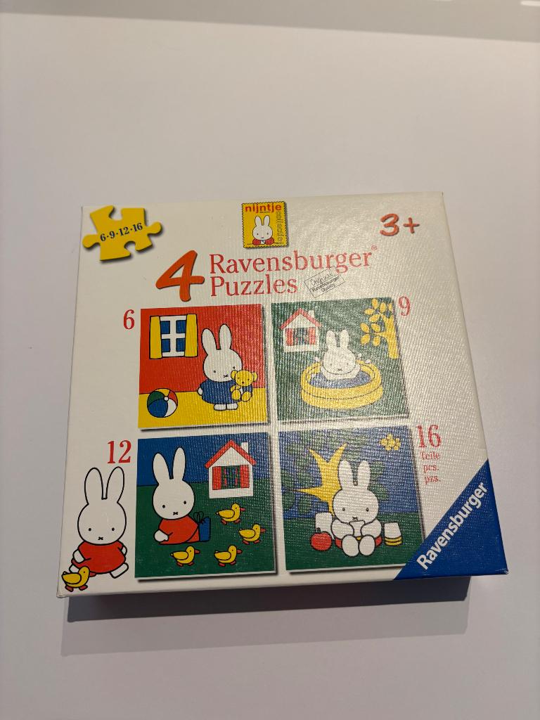 Puzzel Ravensburger Nijntje 3+, Kinderen en Baby's, Ophalen, 10 tot 50 stukjes, Zo goed als nieuw, 2 tot 4 jaar
