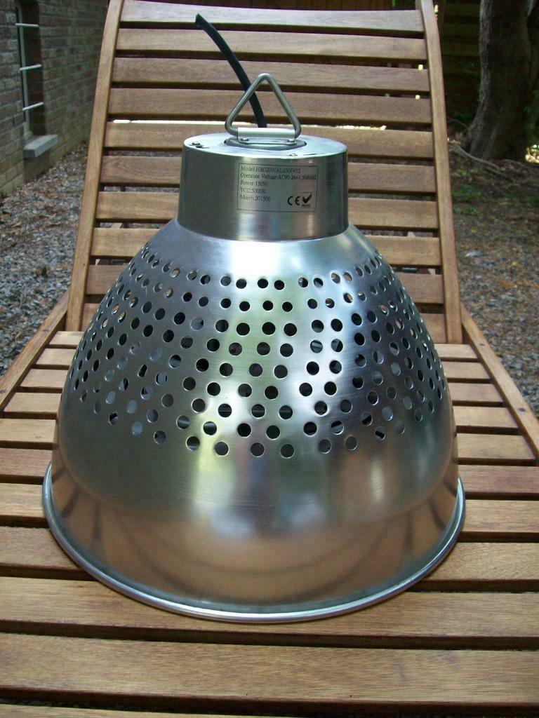 Lampe industrielle, Enlèvement, Comme neuf, Métal