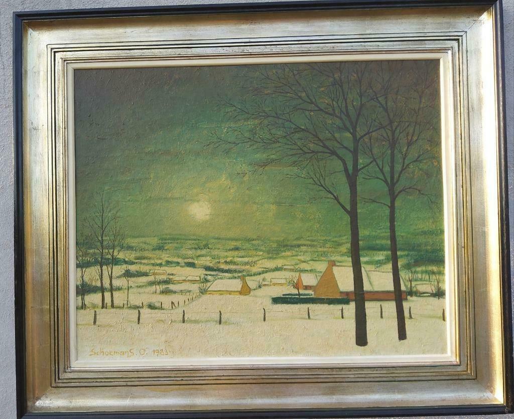 Schilderij OCTAAF SCHOEMANS, Antiek en Kunst, Ophalen