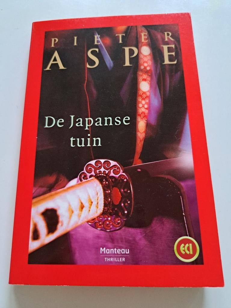 Pieter Aspe "De Japanse tuin", Ophalen of Verzenden, Zo goed als nieuw