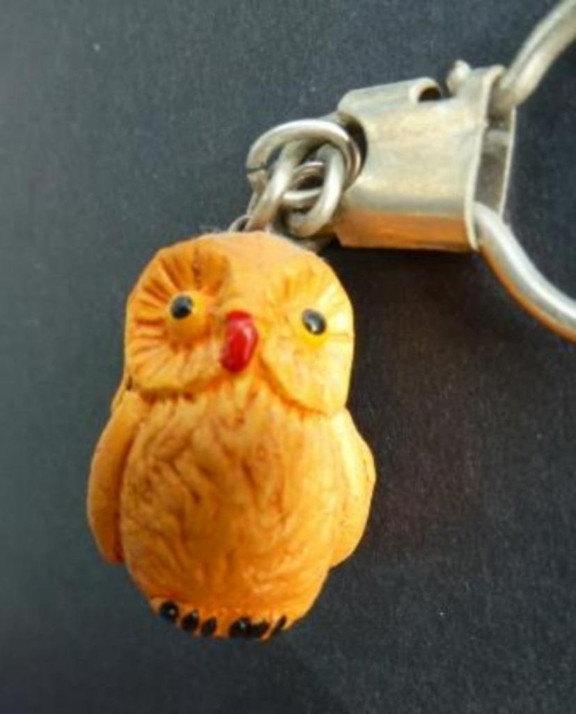 porte-clés hibou, Enlèvement ou Envoi, Utilisé, Animal et Nature