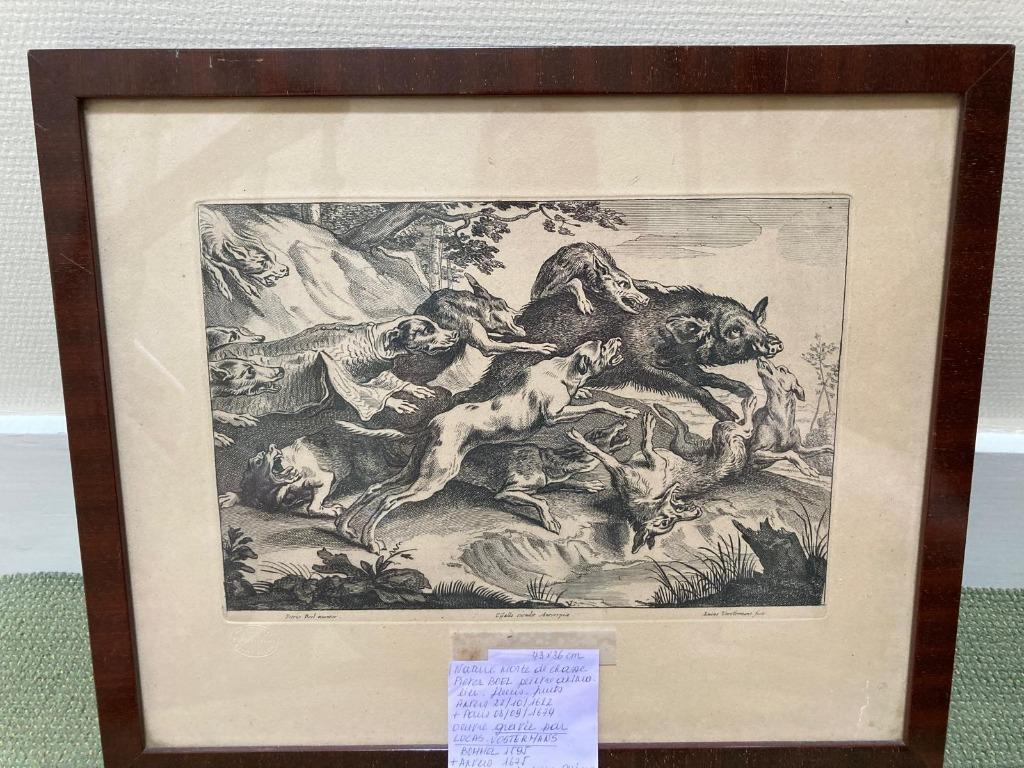 Estampe, Antiek en Kunst, Kunst | Schilderijen | Klassiek, Ophalen