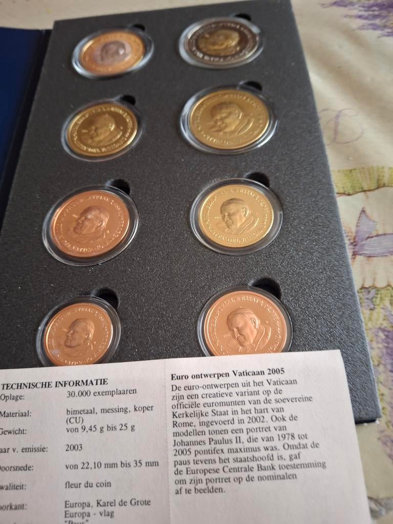 Vaticaan probe 2003, Postzegels en Munten, Ophalen of Verzenden