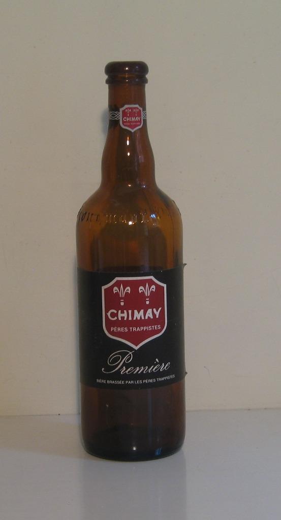 BOUTEILLE DE BIÈRE CHIMAY 0,75 L (282), Collections, Marques de bière, Enlèvement, Utilisé, Bouteille(s), Autres marques