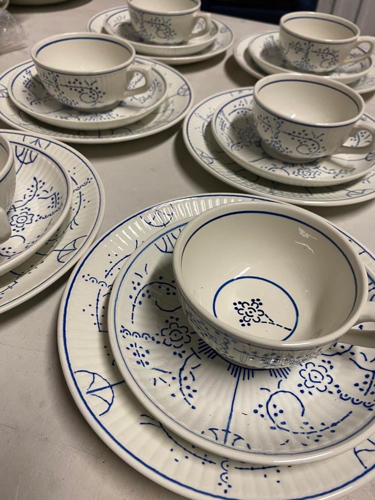 Tasses Boch Copenhague, Enlèvement ou Envoi, Comme neuf, Tasse(s) et/ou soucoupe(s)