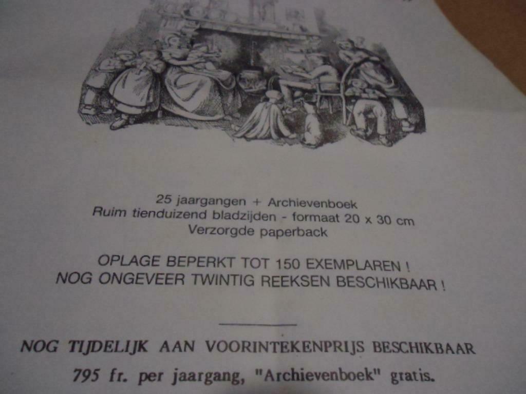 Guido Gezelle, Rond den Heerd, volledige 25 eerste jaargange, Antiek en Kunst, Ophalen
