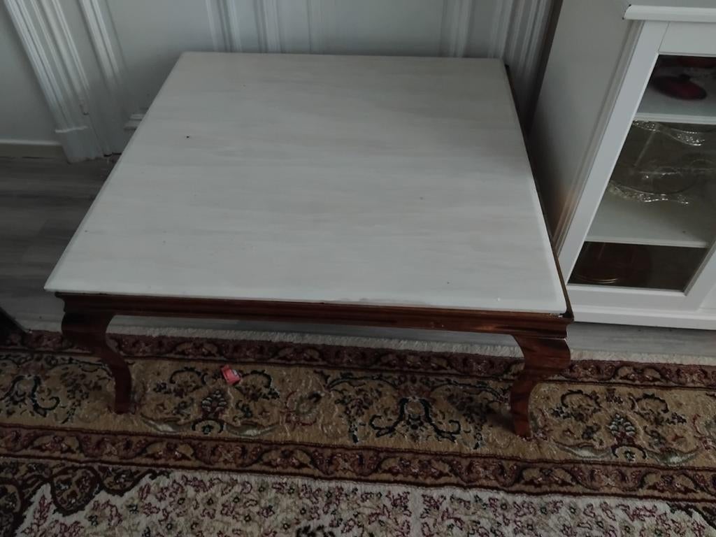 Table marbré rosé, Enlèvement ou Envoi