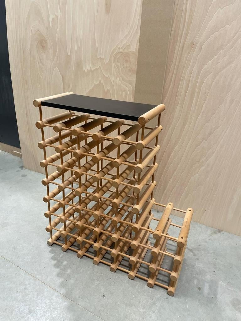 Nissen wijnrek, vintage Bodum (Deens design), Ophalen